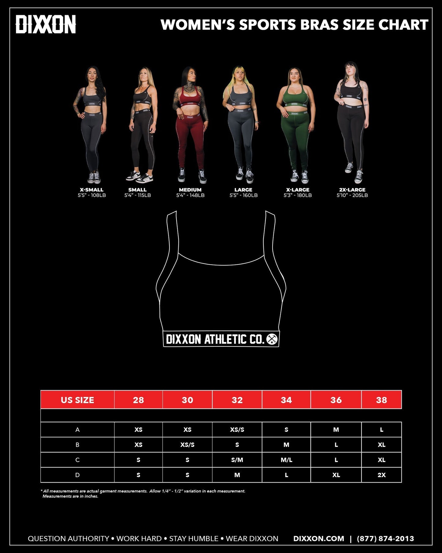Women's Jane Sports Bra - Black