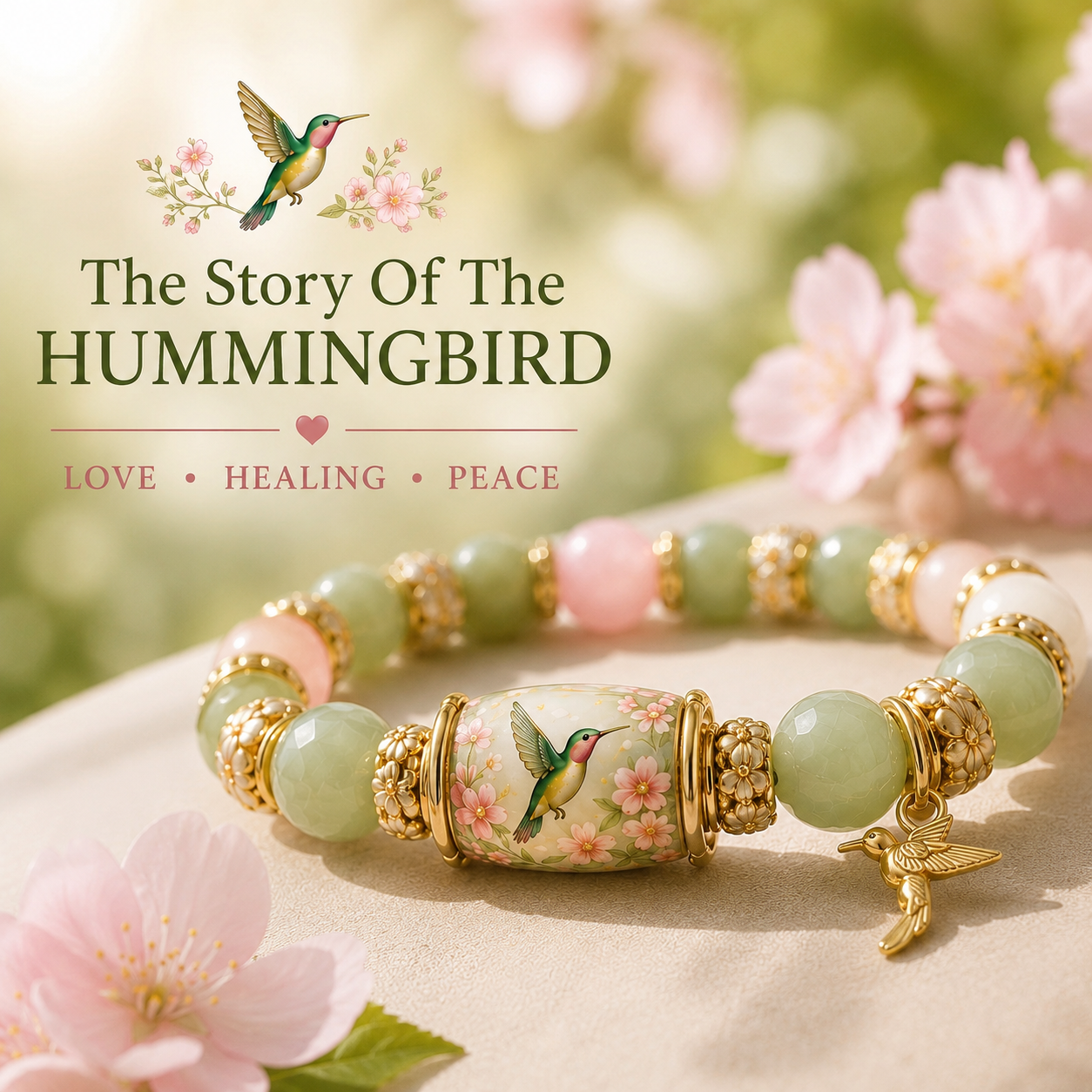 🔥Hot Sale 49% off🌿 Love, Peace & Spring Blessings 💖 | 2026 Limited Edition Bracelet