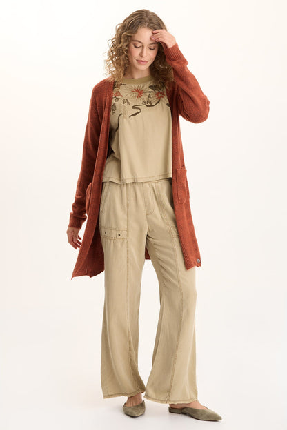 Katrine Soft Twill Embroidered Artisan Tank