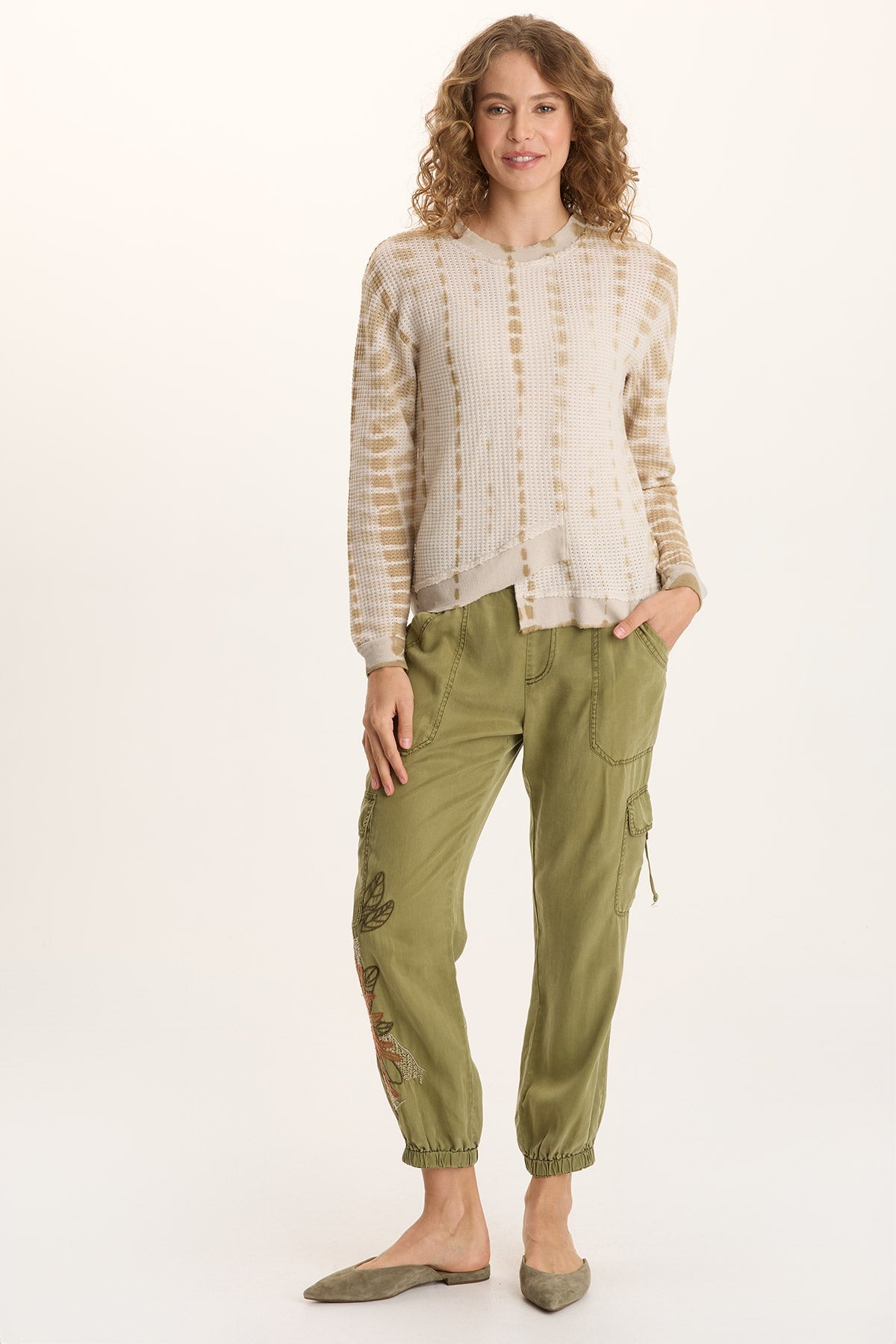 Alvis Thermal Asymmetrical Long-Sleeve Top