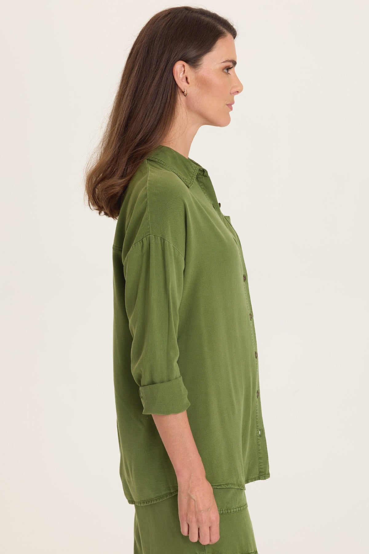 Dusten Lightweight Oversize Button-Up