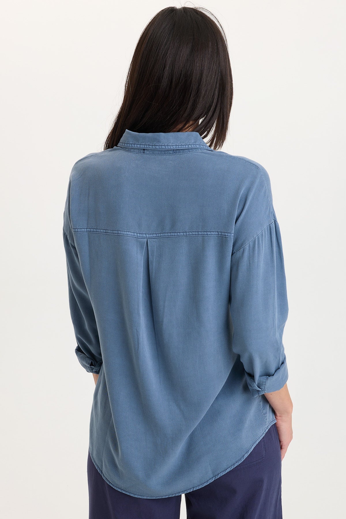 Dusten Lightweight Oversize Button-Up