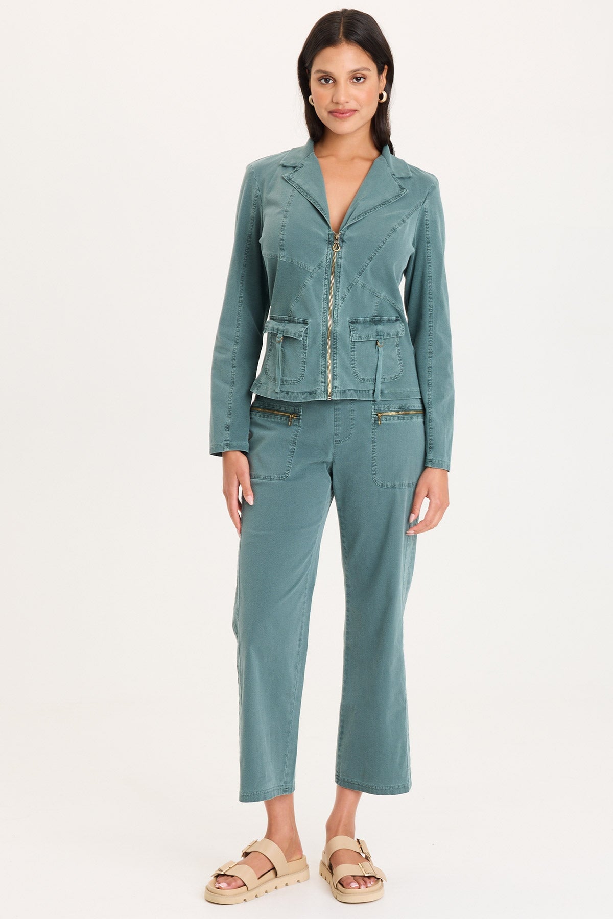 Riddell Twill Zip Up Jacket