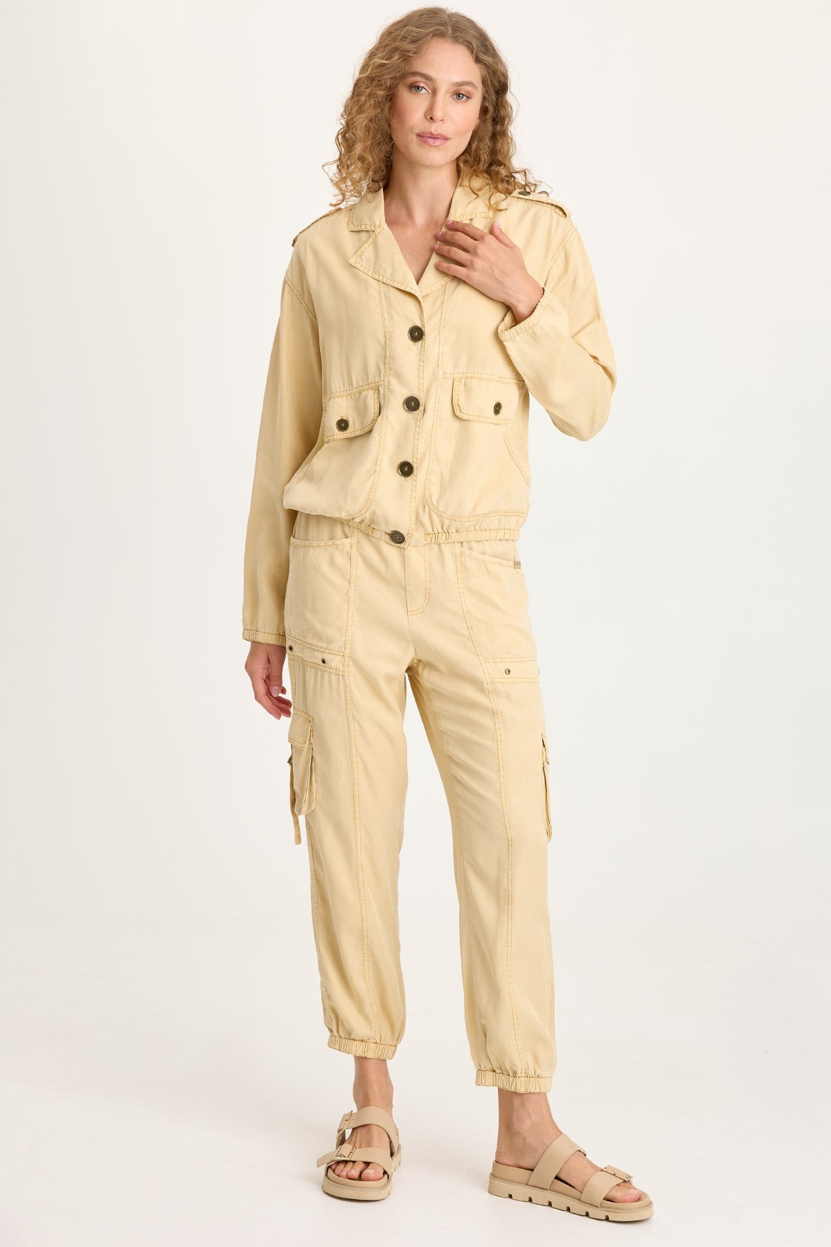 Olexa Twill Banded Cargo Pant