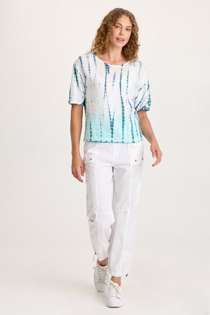Esti Linen Short Sleeve Tee
