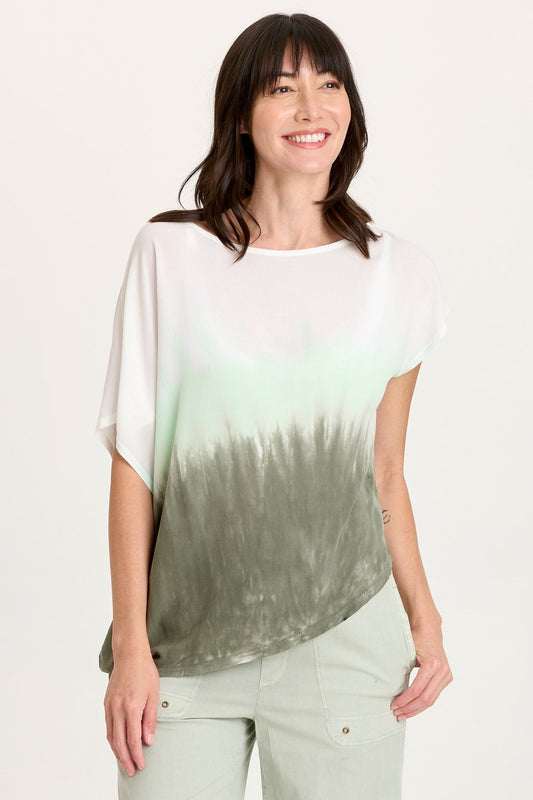 Helmi Asymmetrical Crepe Top