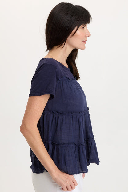 Balinda Gauze Babydoll Top