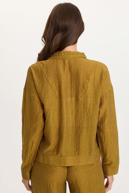 Ryker Waffle Weave Zip-Up Jacket
