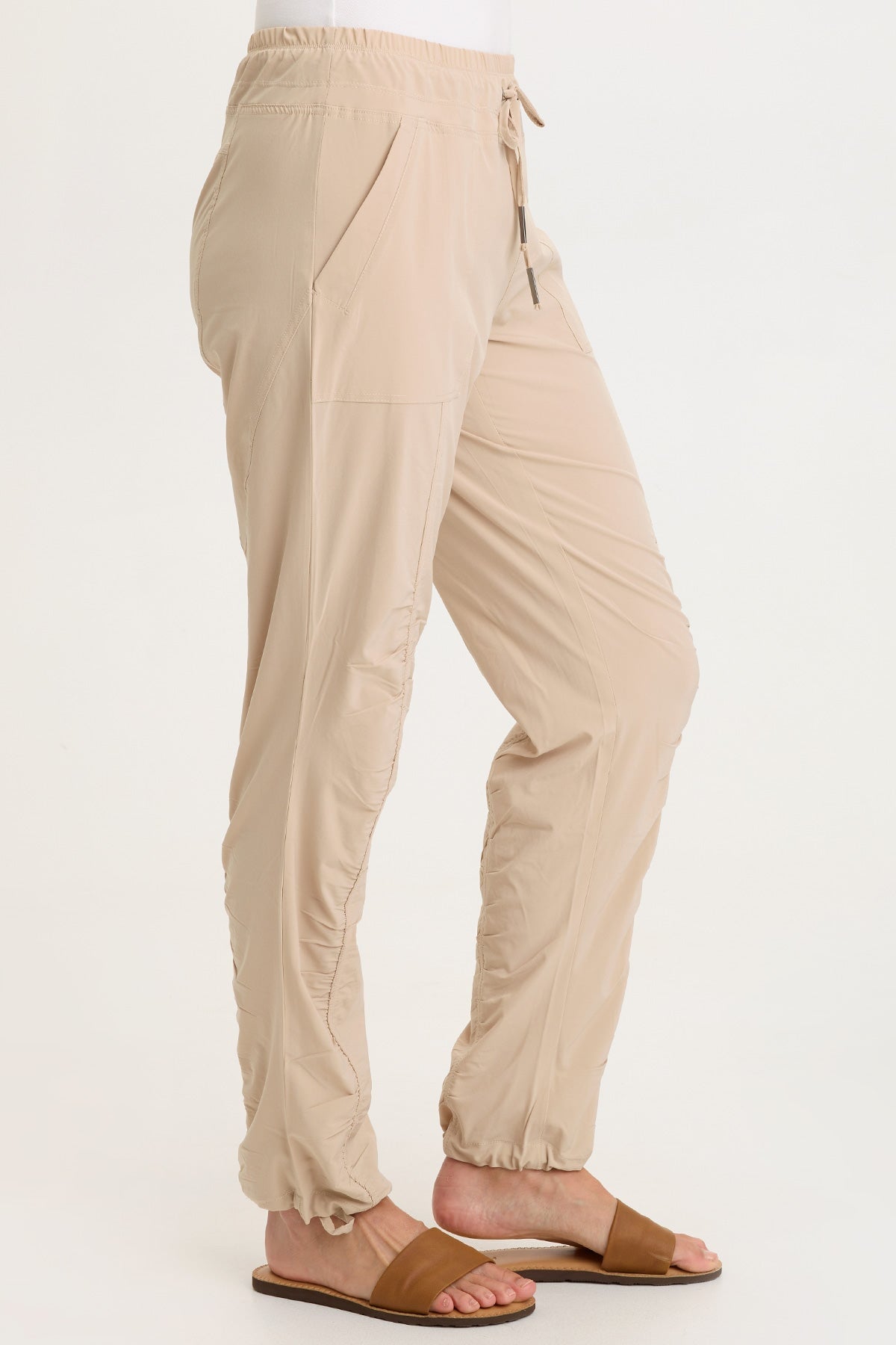 Jules Active Ruched Drawstring Stretch Pant