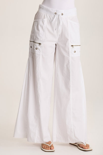 Coline Poplin Wide Leg Pant