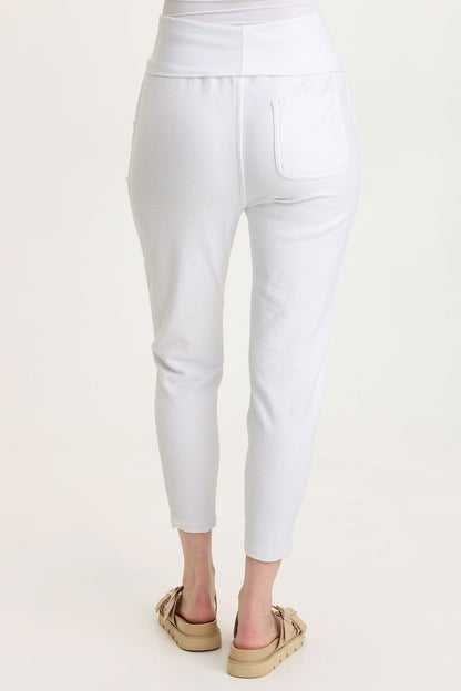 Kiefer Slim Leg Crepe Knit Pant