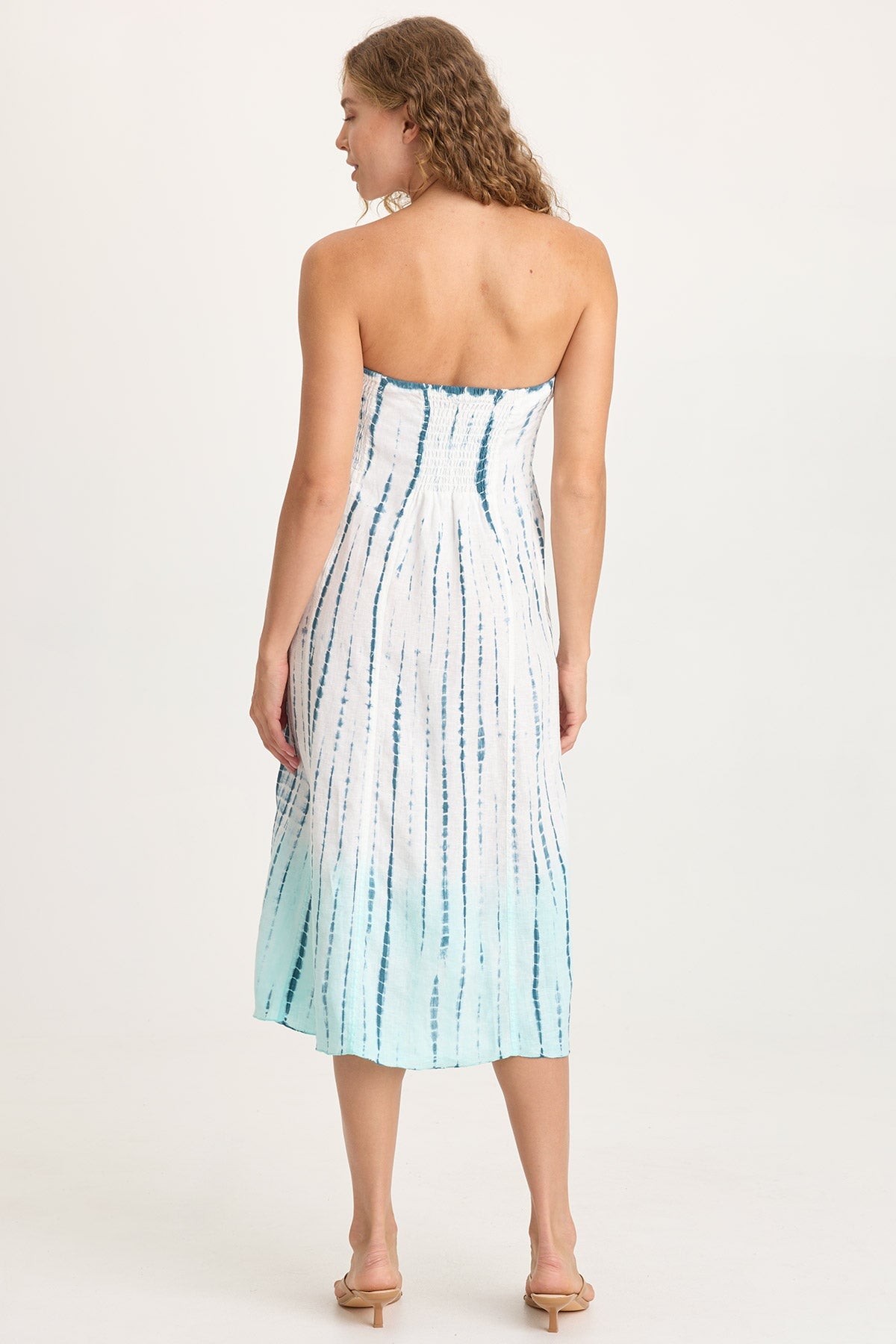 Blake Linen Smocked Skirt/Dress