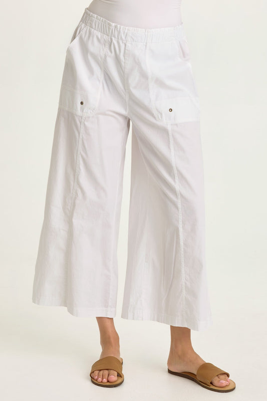 Gottfried Poplin Gaucho Crop