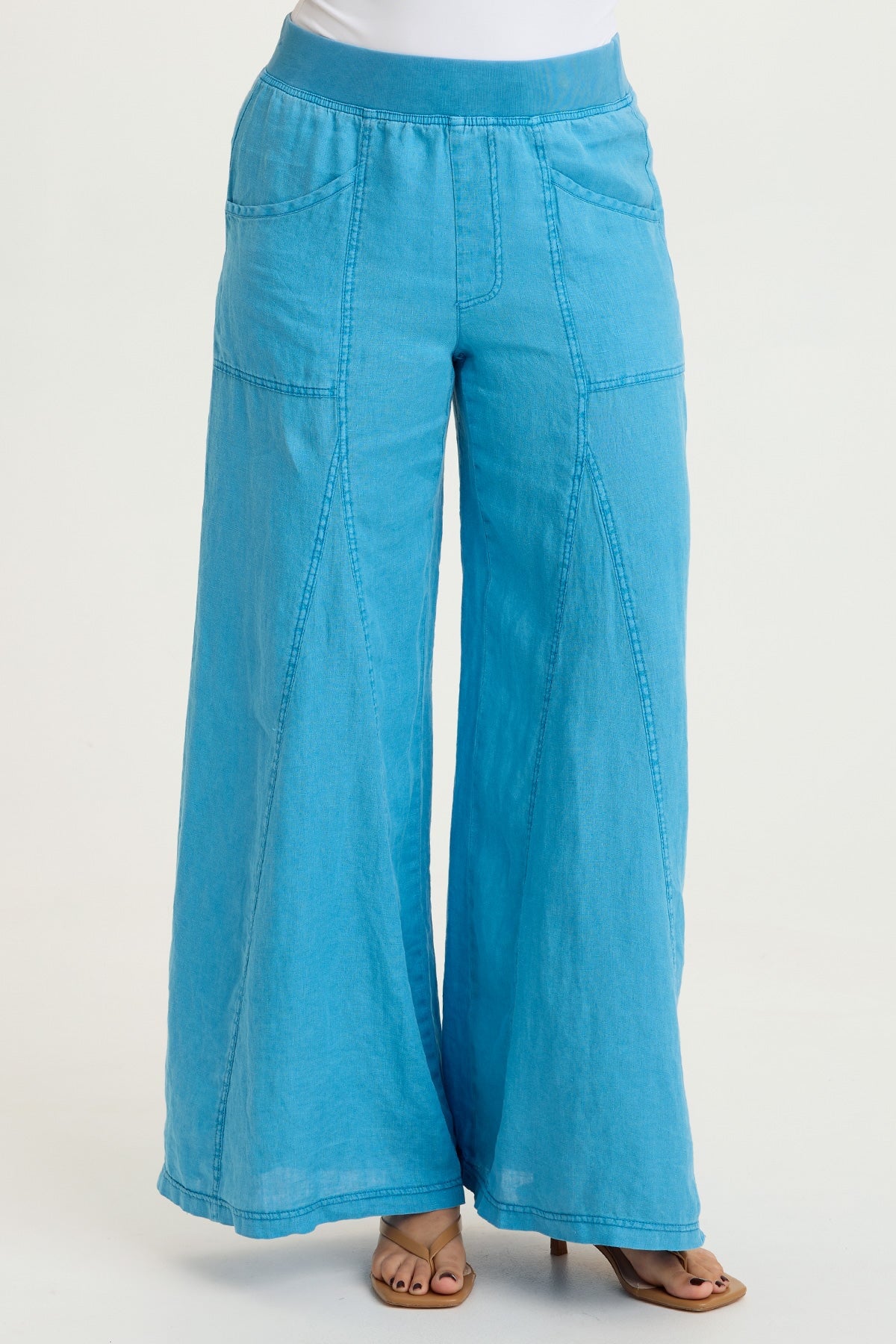 Elaine Linen Wide Leg Pant