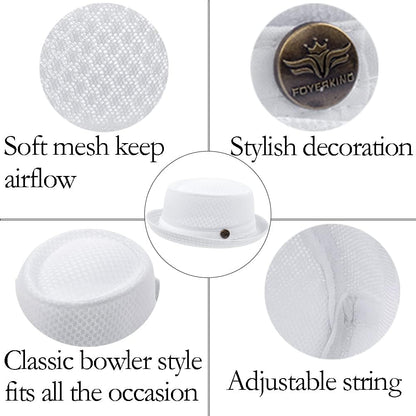 🥳2026 HOT SALE💥50% OFF NOW✨☀️Summer Breathable Mesh Pork Pie Hat