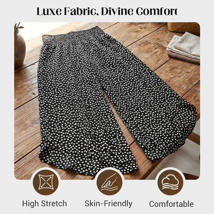 👖Women's Flowy High Waist Wide-Leg Pants – Slimming, Comfy & Chic🌺