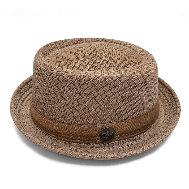 🥳2026 HOT SALE💥50% OFF NOW✨☀️Summer Breathable Mesh Pork Pie Hat