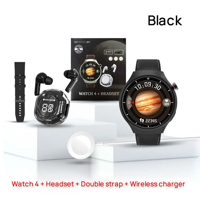 ⌚🎧FusionFit Pro Set - D21 watch4 SET