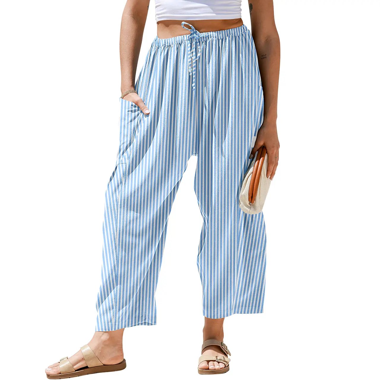 Breezy Wide-Leg Pants for Effortless Summer Comfort