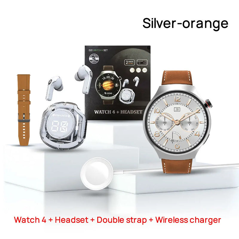 ⌚🎧FusionFit Pro Set - D21 watch4 SET