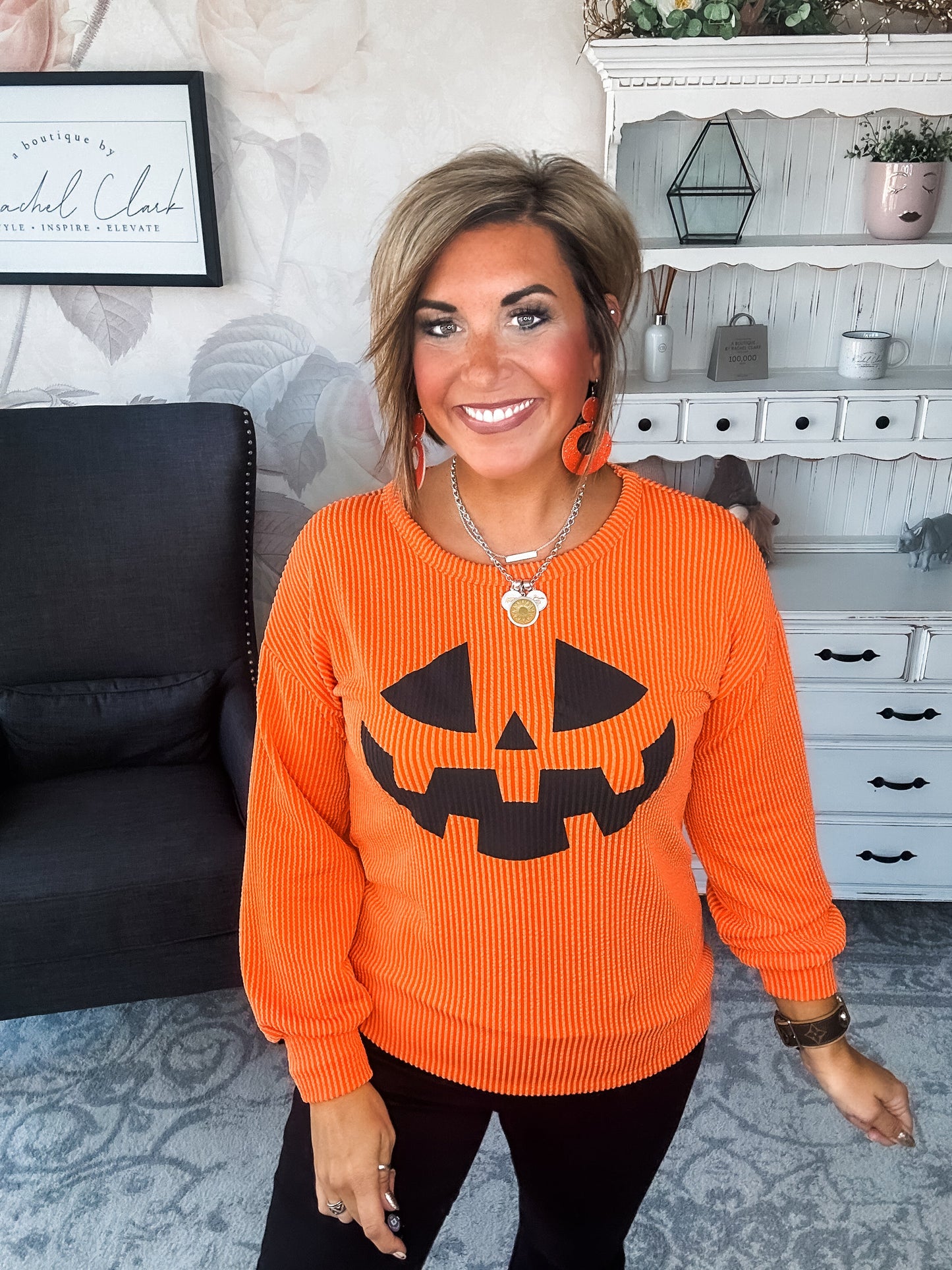 Jack-O Pumpkin Pullover