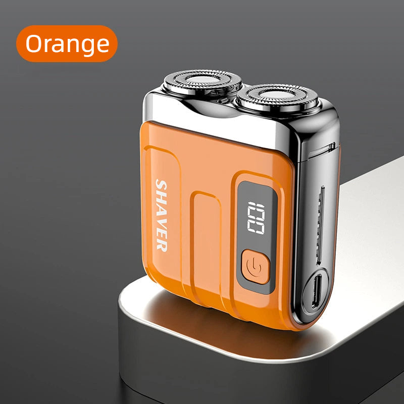 💥2026 Hot Sale🔥Portable Rotary Dual Ring Electric Shaver