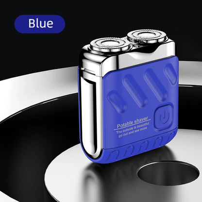 💥2026 Hot Sale🔥Portable Rotary Dual Ring Electric Shaver