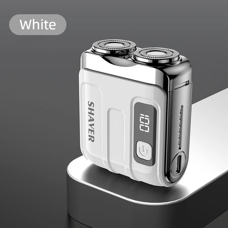 💥2026 Hot Sale🔥Portable Rotary Dual Ring Electric Shaver