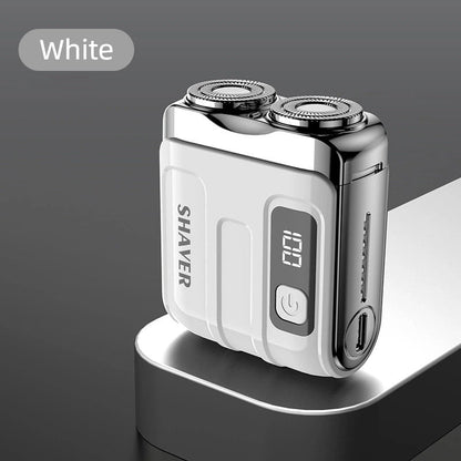 💥2026 Hot Sale🔥Portable Rotary Dual Ring Electric Shaver