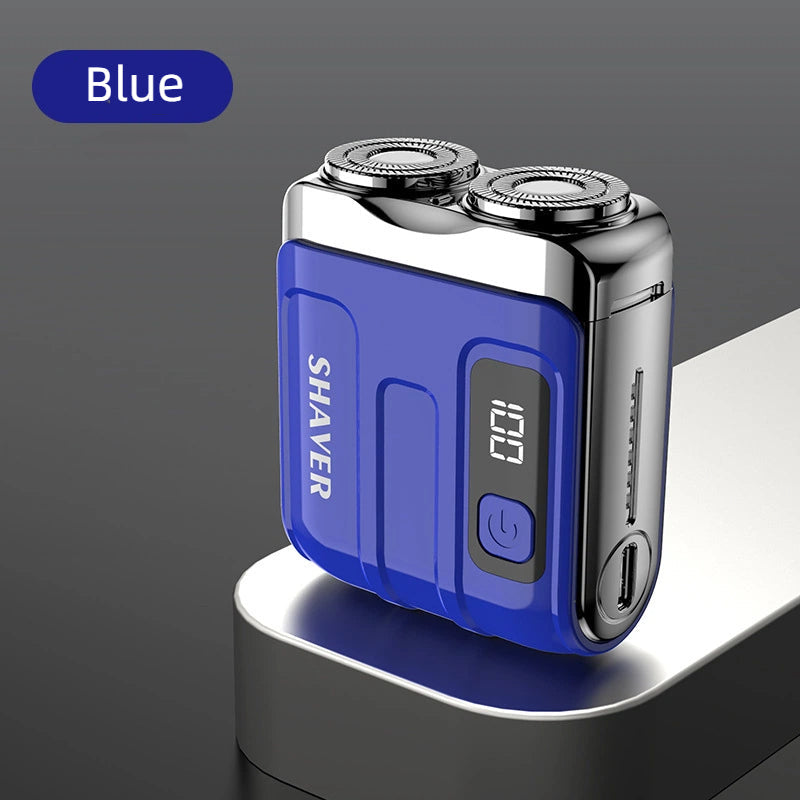 💥2026 Hot Sale🔥Portable Rotary Dual Ring Electric Shaver