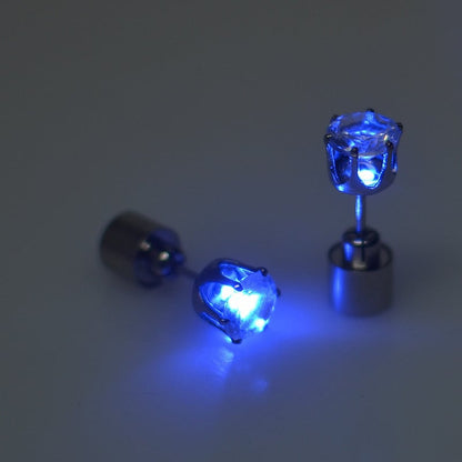 💎✨Light-Up LED Stud Earrings – Dazzling Glow for Parties & Festivals