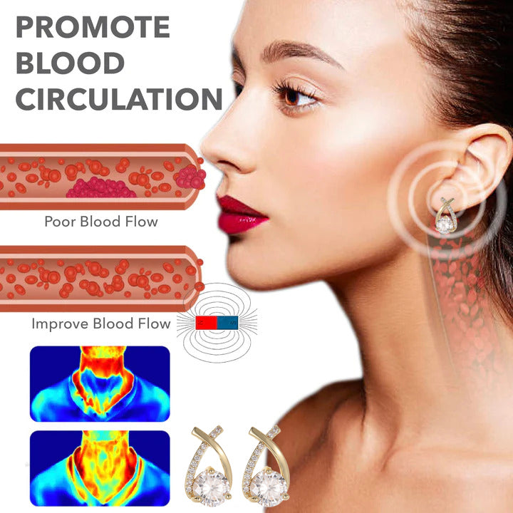 💖 Germanium Energy Earrings – Stylish Wellness Jewelry for Women