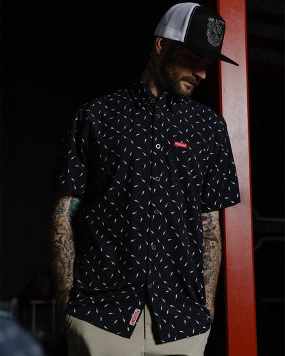 Bolt Party Shirt - Black
