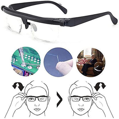 🔥Buy 2 Get 1 Free😍ADJUSTABLE FOCUS GLASSES NEAR AND FAR SIGHT