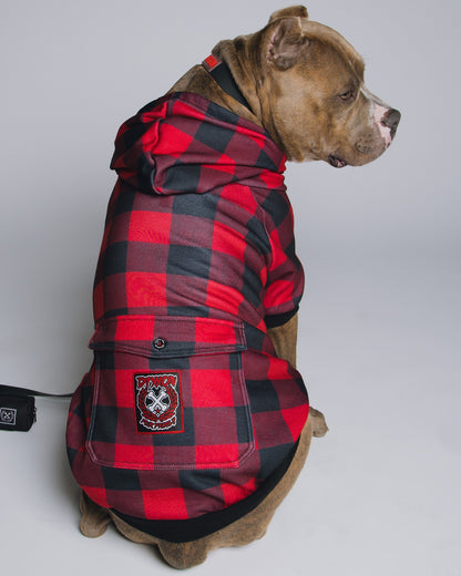 Dog Hoodie - Redrum