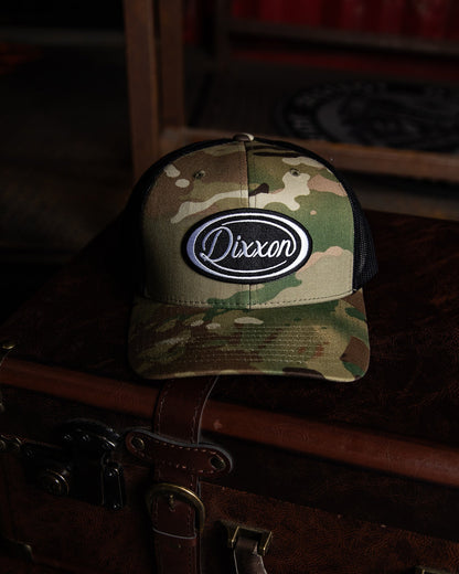 Gas Station Curved Bill Trucker Snapback