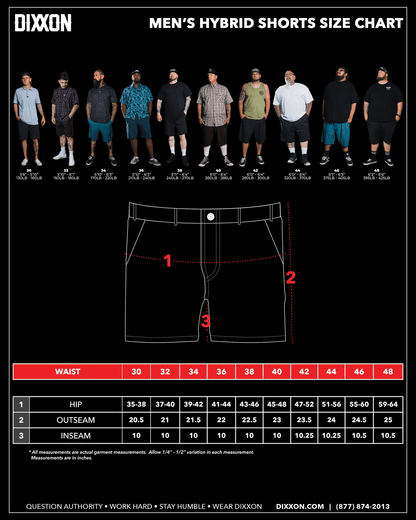 Hybrid Shorts - Woodland