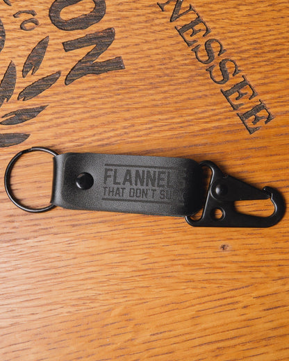 Leather Keychain Clip