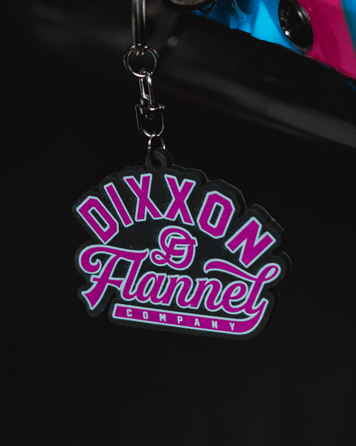 Pastime Keychain - Pink & Black
