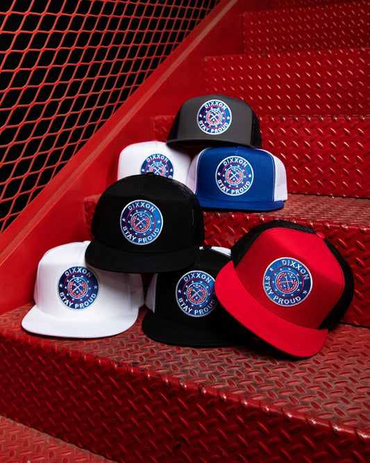 Stay Proud Flat Bill Trucker Snapback