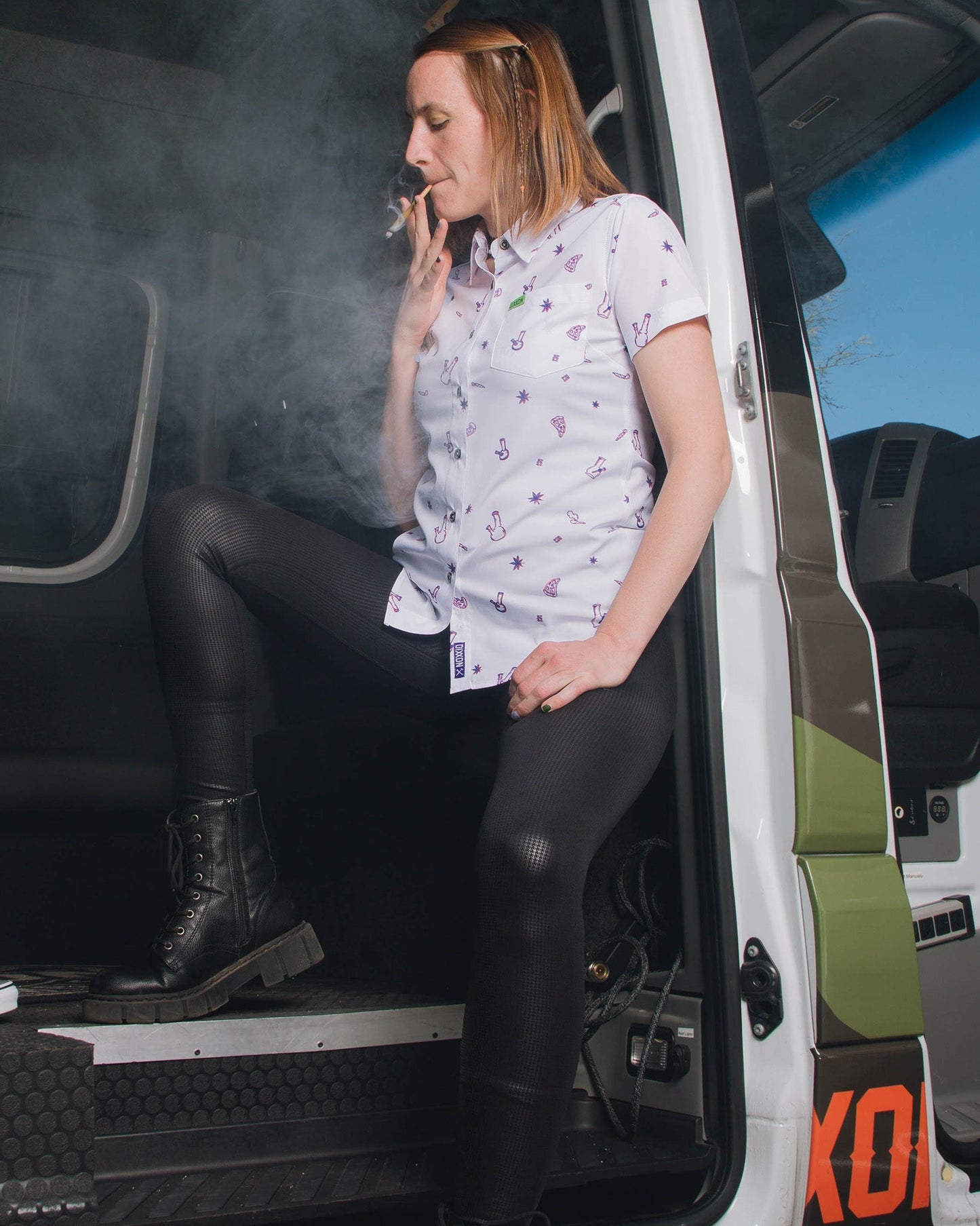 Women's Doodles Party Shirt
