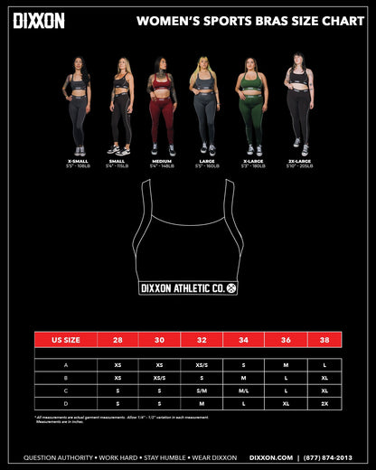 Women's Classic Sports Bra - Black